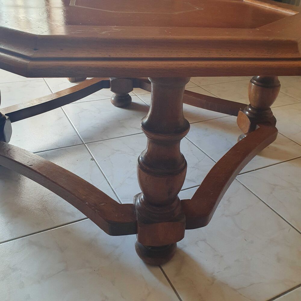 SUPERBE TABLE BASSE OCTOGONALE Meubles