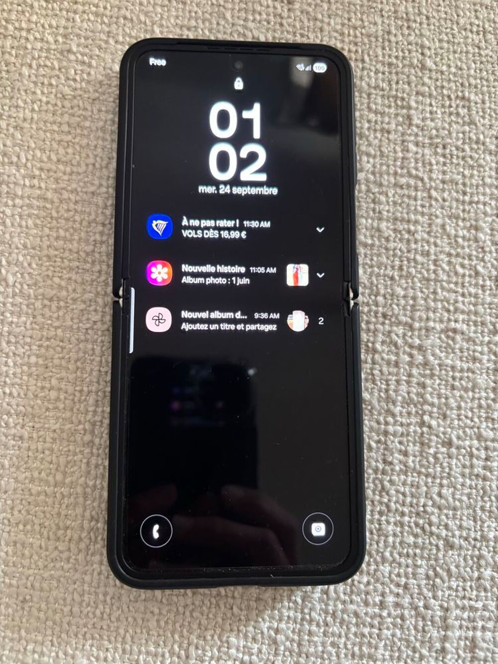 Samsung zflip 6 encore garantie un an Téléphones et tablettes