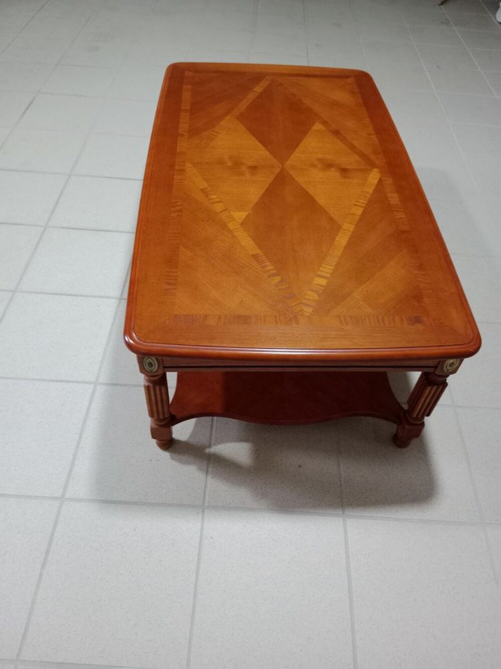 Table salon ( effet marqueterie) Meubles