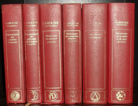 Lot de 6 dictionnaires Larousse th�matiques 40 Montreuil (93)