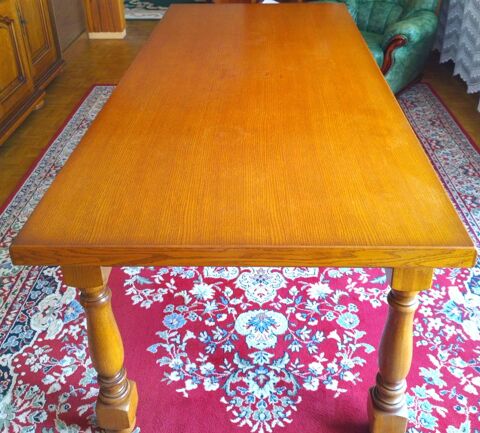 Table de salle  manger et buffet en chne clair 200 Plappeville (57)
