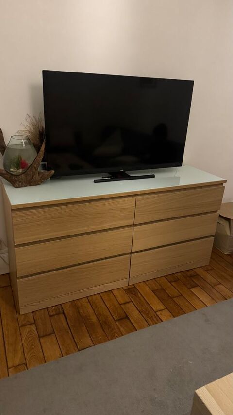 Malm commode 6 tiroirs 130 Villeneuve-Saint-Georges (94)