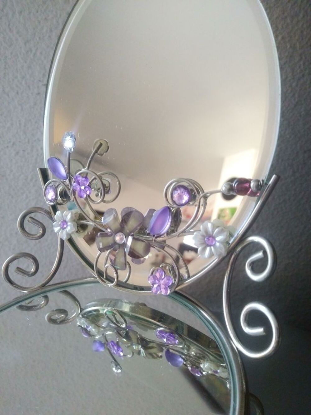 bo&icirc;te &agrave; bijoux miroir 