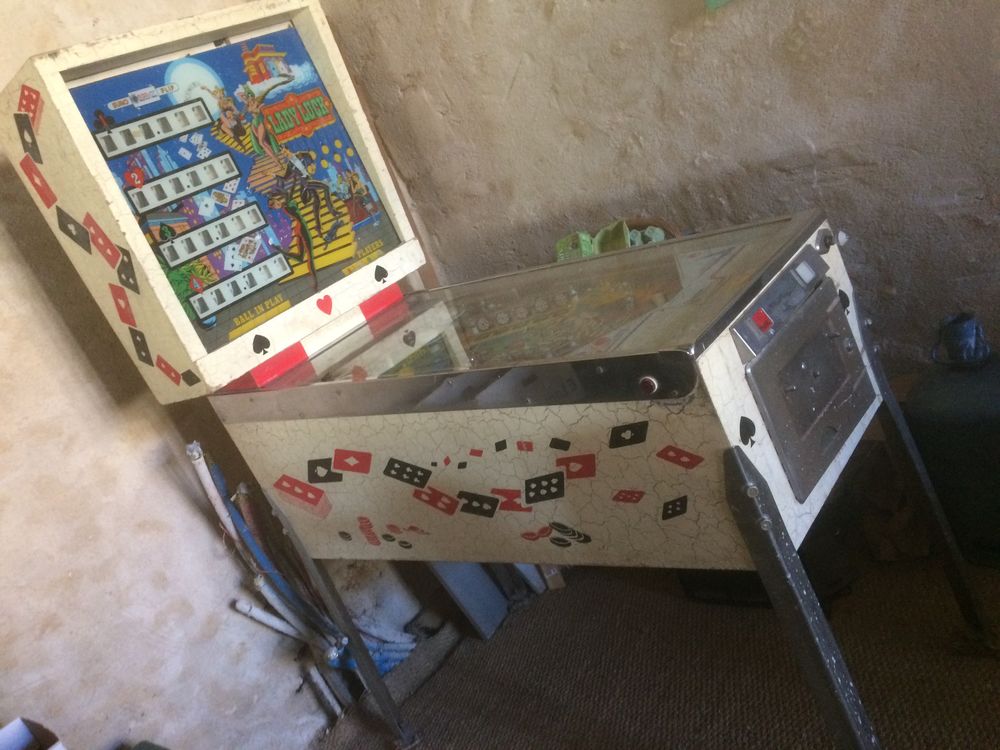Flipper Lady Luck 1.045-0 de 1974 