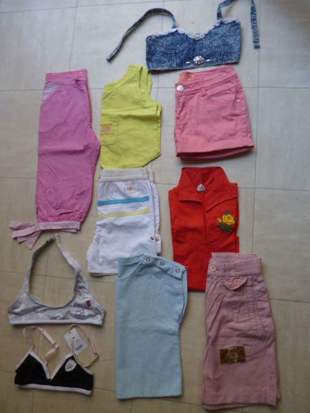 8 ans - lot de v&ecirc;tements fille - rentr&eacute;e - zoe Vtements enfants