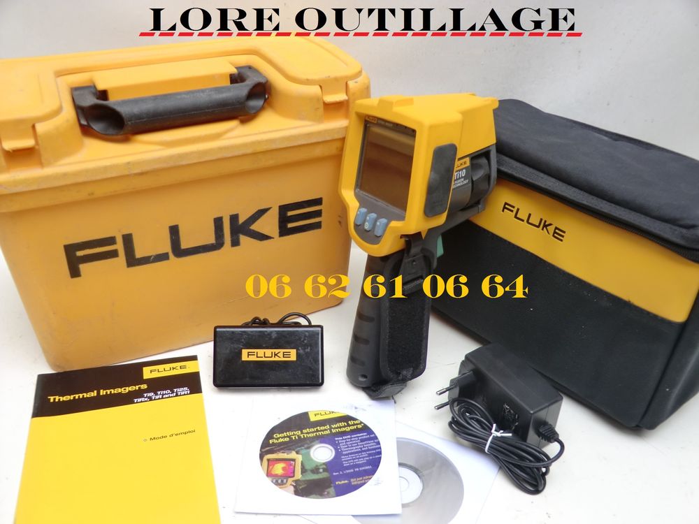 FLUKE Ti 10 - Cam&eacute;ra thermique infrarouge Bricolage