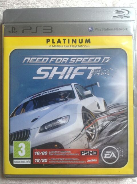 NEED FOR SPEED SHIFT JEU PS3 PLATINUM Envoi possible
5 Trégunc (29)