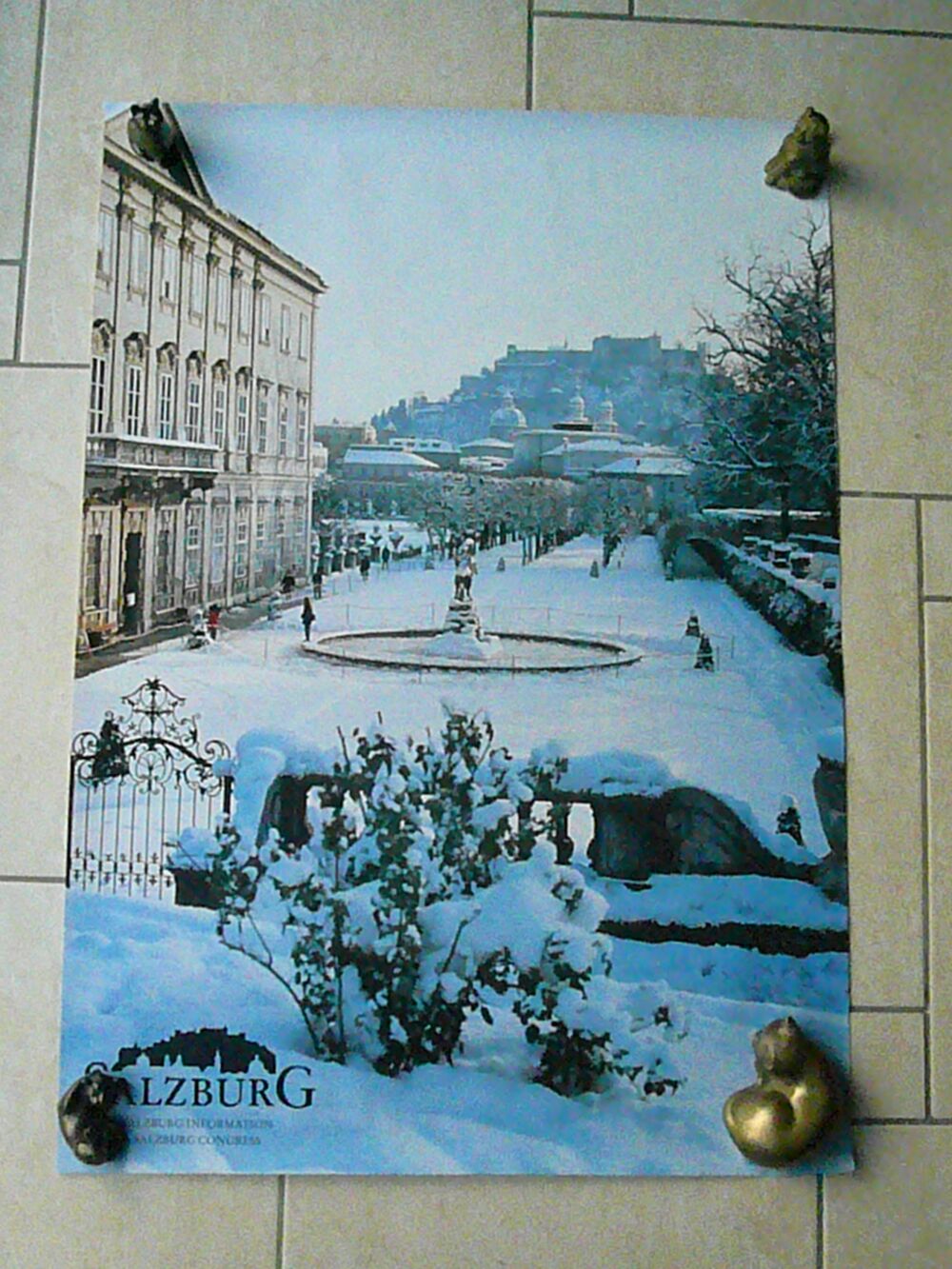 Posters/Affiches Autriche Salzburg 59 x 85cm Décoration