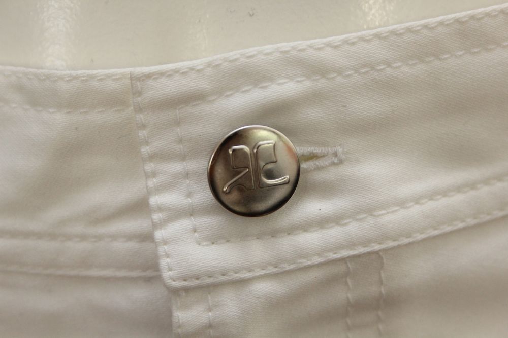 Pantalon blanc COURREGES T.38 Fr Vêtements