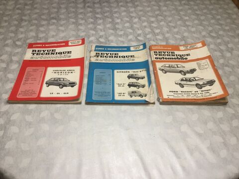 Revues Techniques (lot de 3) 15 Toulouse (31)