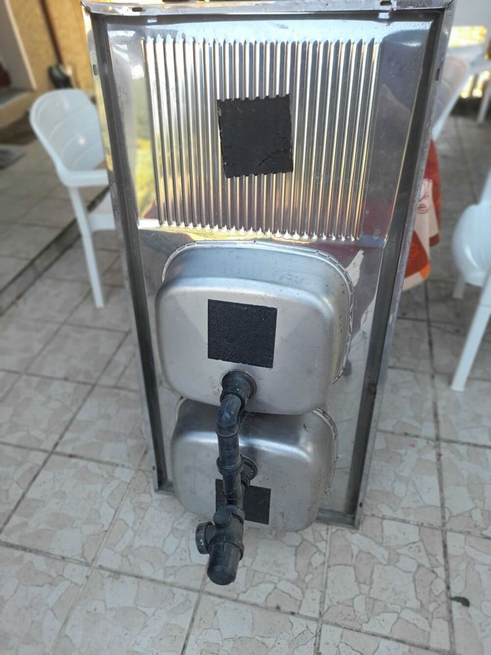&eacute;vier inox Electroménager