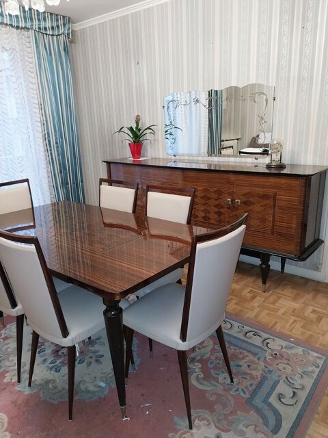 BUFFET TABLE ET CHAISES ANNEE 1970 Noisy-le-Sec (93)