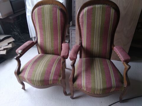 2 FAUTEILS VOLTAIRE 100 Cizay-la-Madeleine (49)