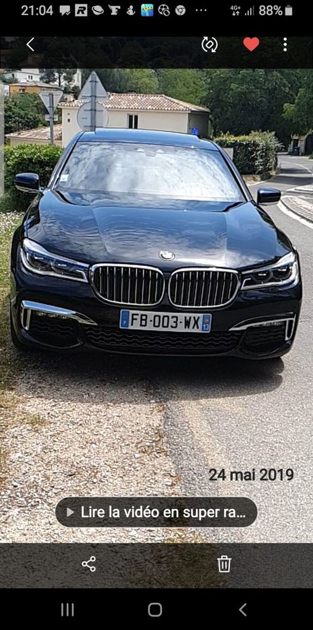 S&eacute;rie 7 750Ld xDrive 400 ch M Sport A 2018 occasion 13012 Marseille