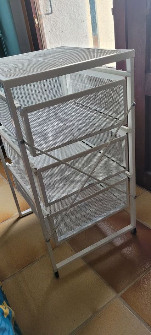 Table de chevet blanche 20 Lunel (34)