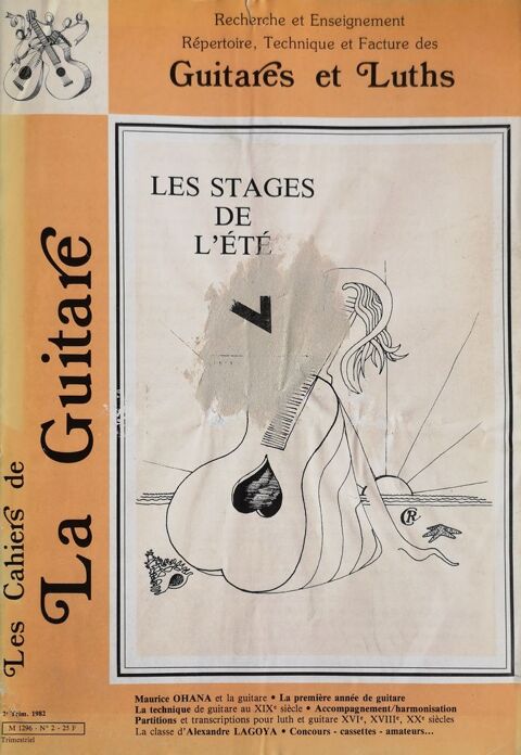 Les cahiers de la guitare 8 Cournon-d'Auvergne (63)