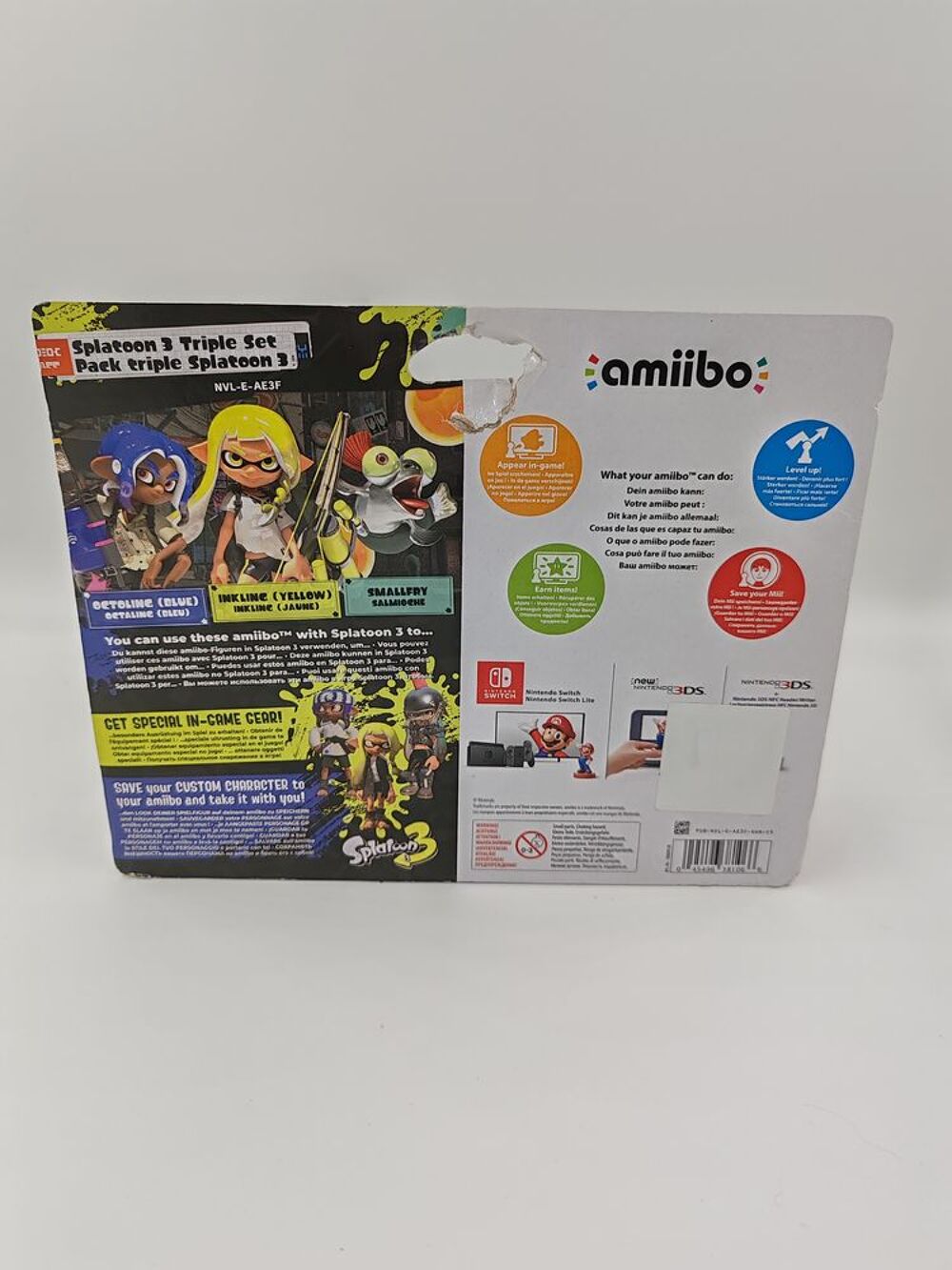 Figurines Nintendo amiibo Splatoon neuf en boite scell&eacute;es Consoles et jeux vidéos