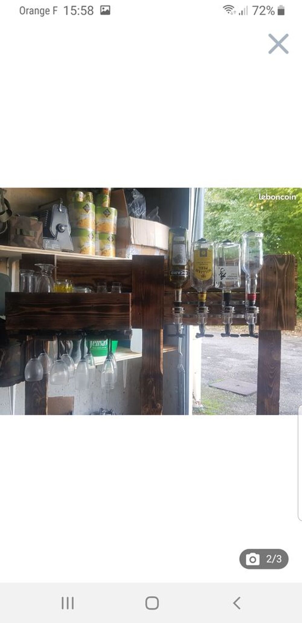 Bar suspendu Meubles