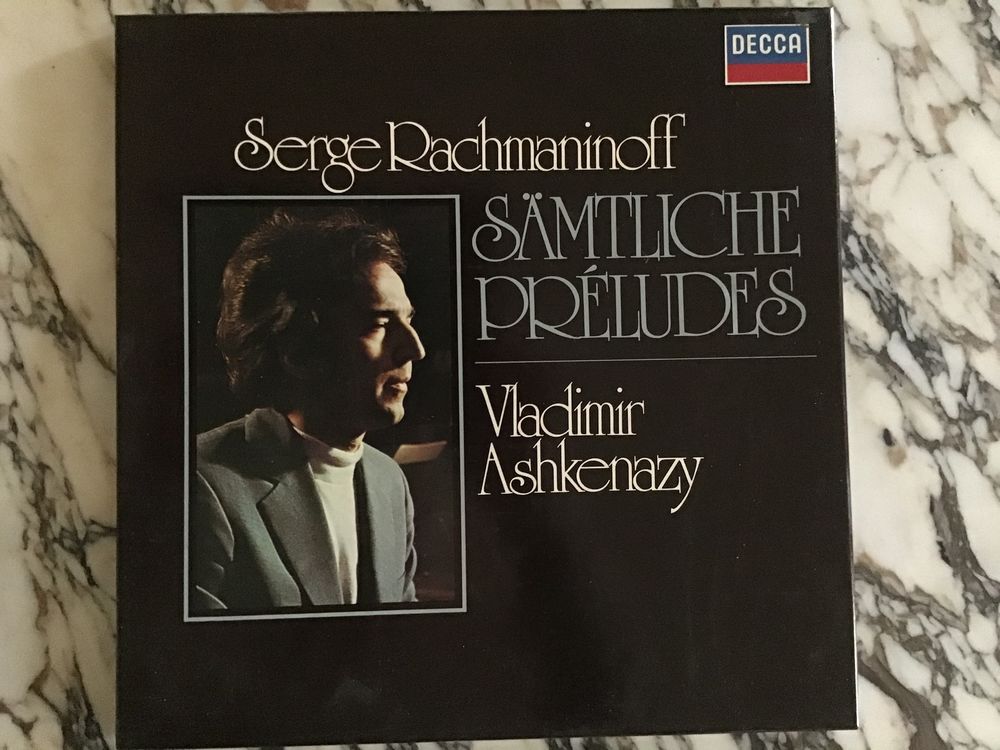 Rachmaninoff- Samtliche Pr&eacute;ludes CD et vinyles