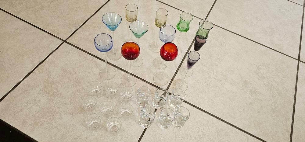 lot de verres Décoration