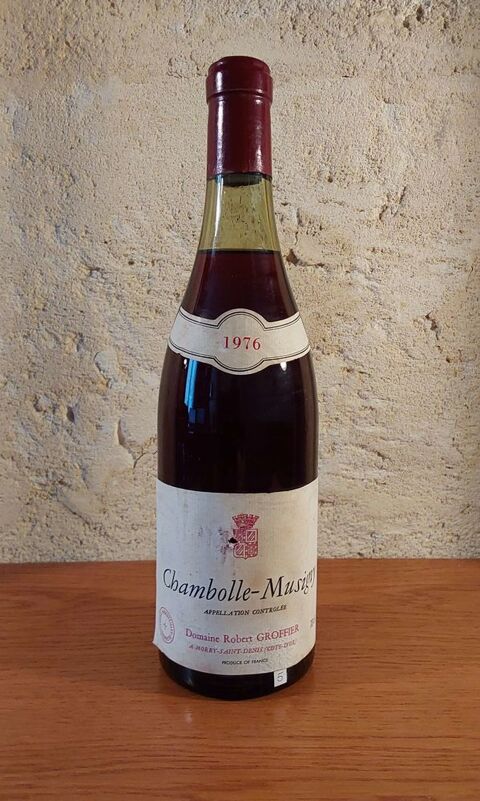Vin Vieux mill�sime Chambolle-Musigny 1976, Bourgogne 84 Bordeaux (33)