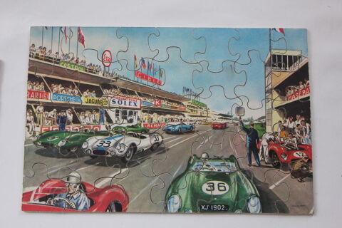Lot de 6 puzzles en bois année 60 20 Issy-les-Moulineaux (92)
