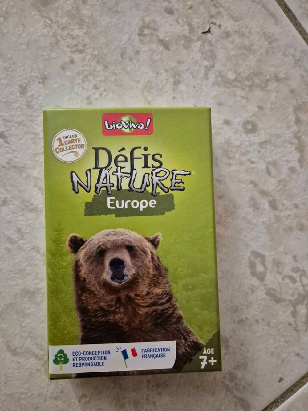 Cartes de jeu D&eacute;fini Nature Jeux / jouets
