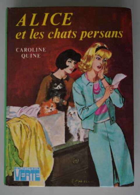 bibliotheque verte - alice et les chats persans - 1974 0 Fougères (35)