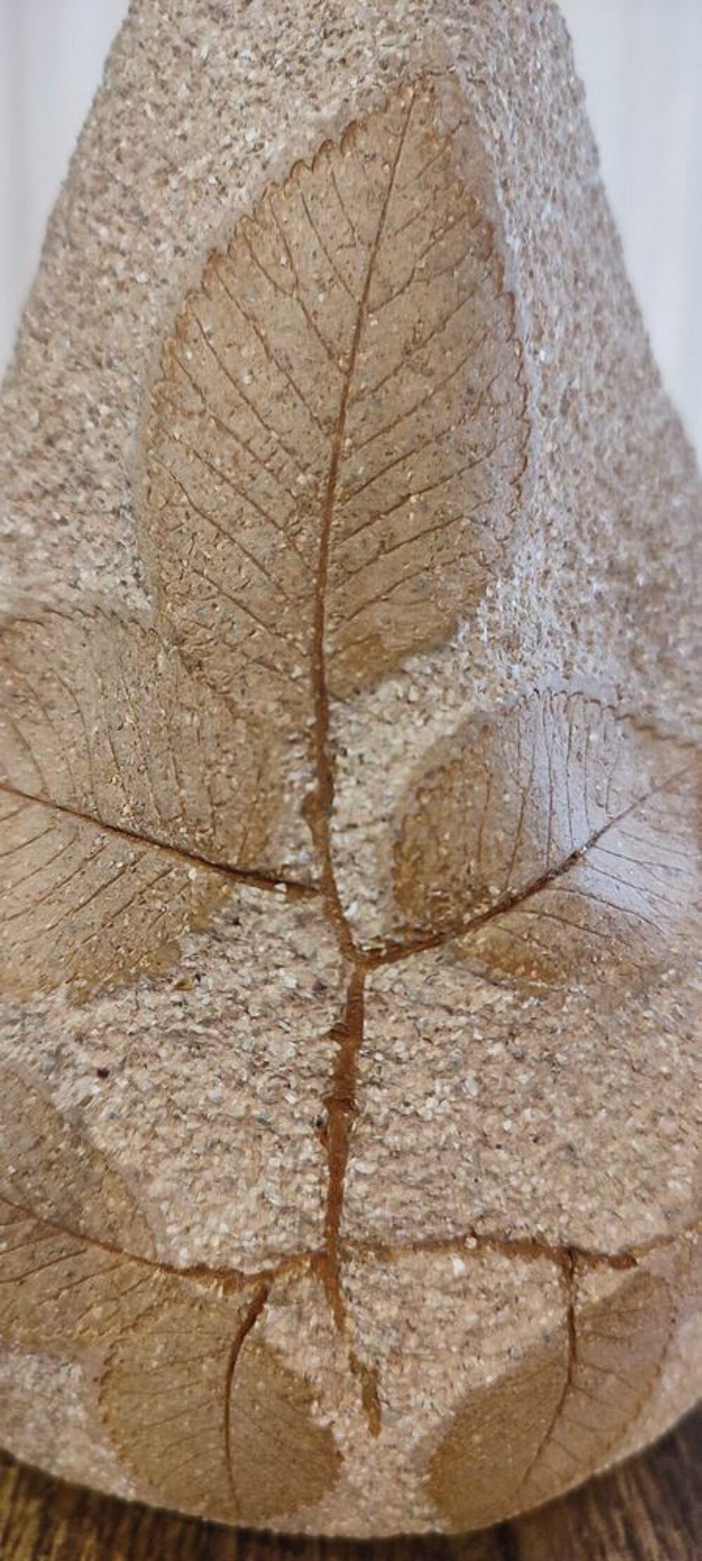 Pied de Lampe "Herbier" ann&eacute;es 70 (H&eacute;rault) 