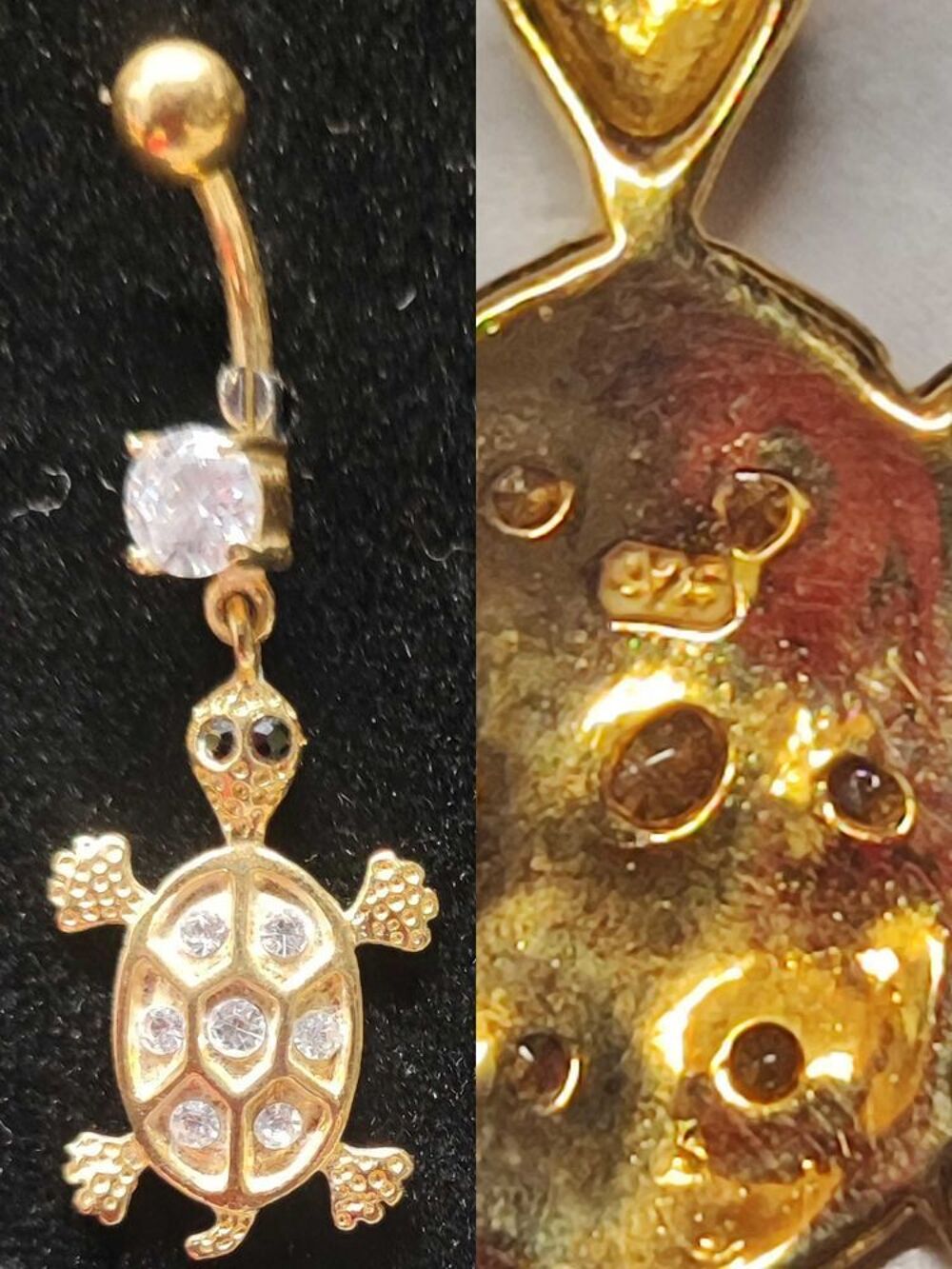 piercings nombril argent 926 Bijoux et montres