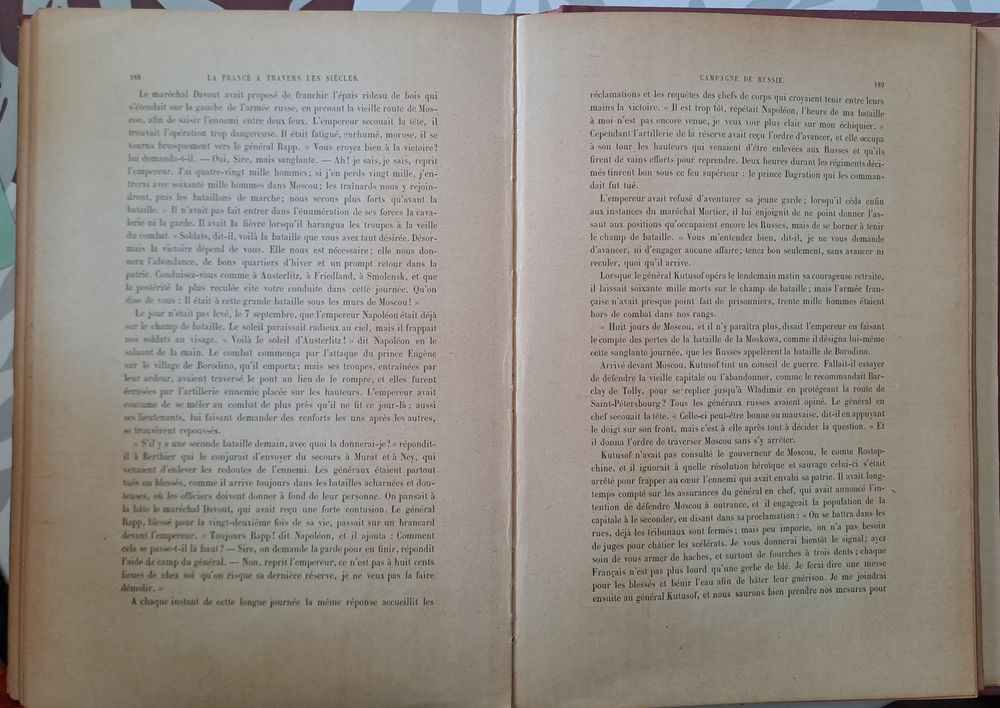 Livre ancien "La France &agrave; travers les si&egrave;cles" Livres et BD