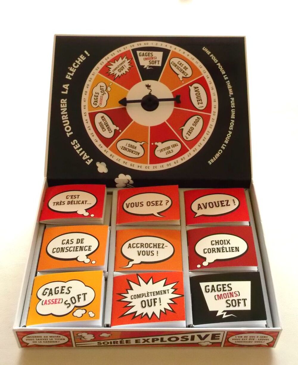 Jeu " Soir&eacute;e explosive " neuf, jamais servi Jeux / jouets