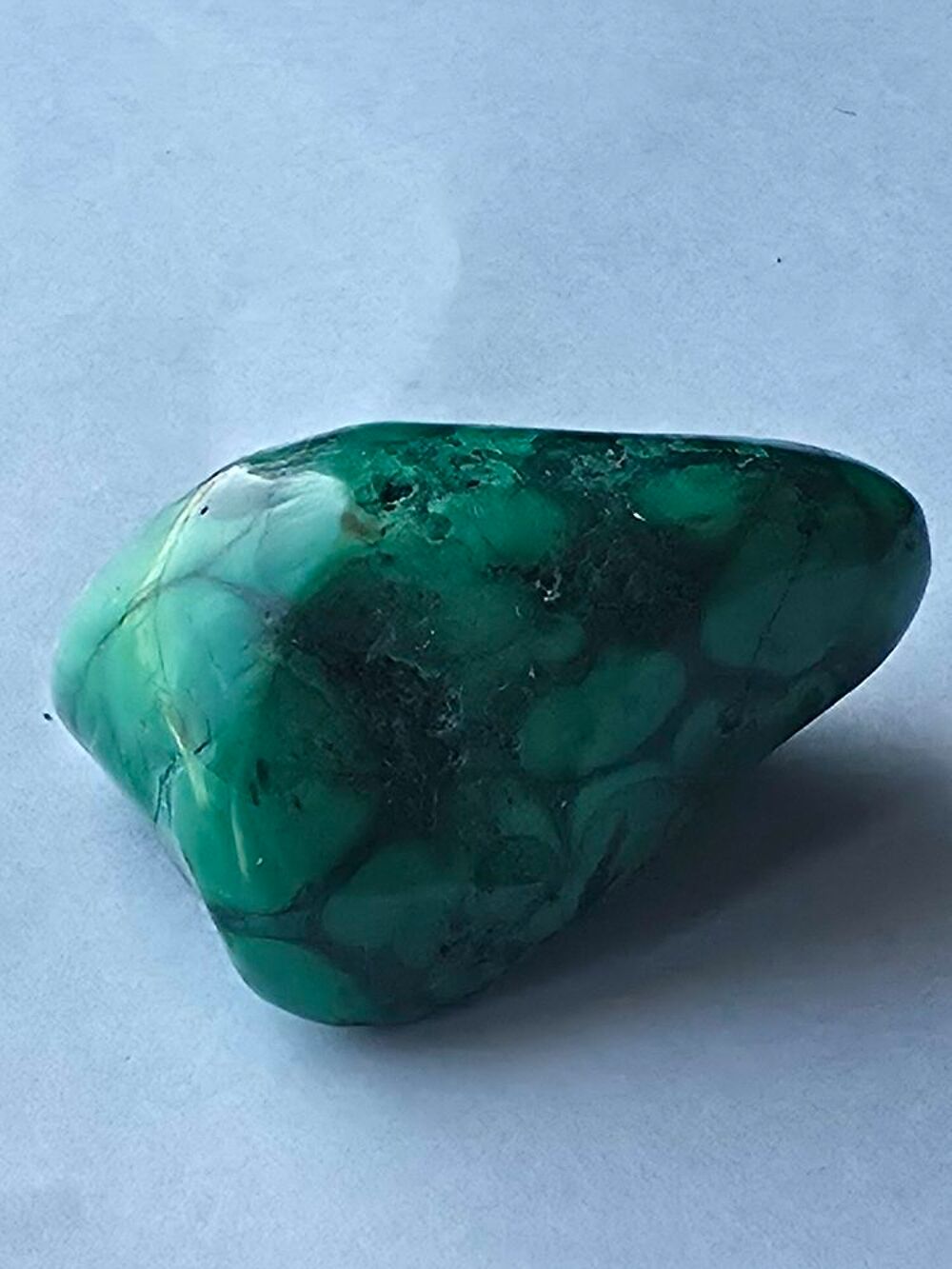 Malachite Polie du Katanga(Congo)-Sp&eacute;cimen 39g 