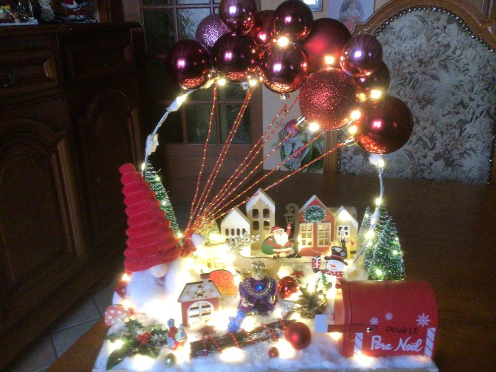 arrangements illumin&eacute;s fait mains &agrave; partir de10e12 ect Décoration