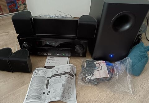 home cinma Pioneer vsx-529 noir + 5 enceintes + 1 caisson  170 Athis-Mons (91)
