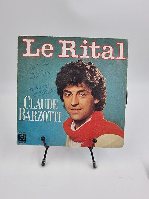 Vinyle 45 tours Claude Barzotti : Le Rital avec fourreau 1 Vulbens (74)