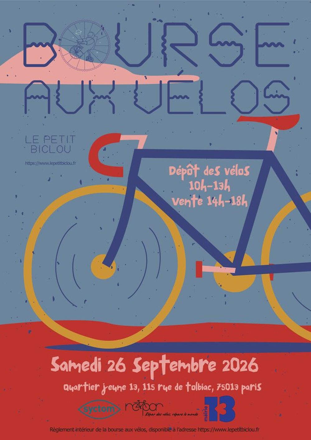 Bourse aux v&eacute;los Vide grenier, marché aux puces, braderie