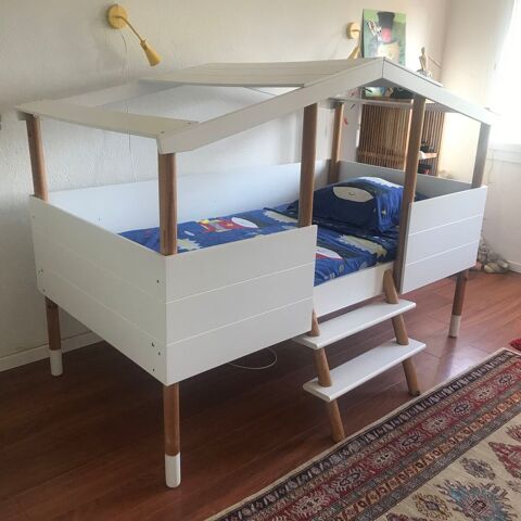 Lit cottage enfant 190*90 250 Baixas (66)