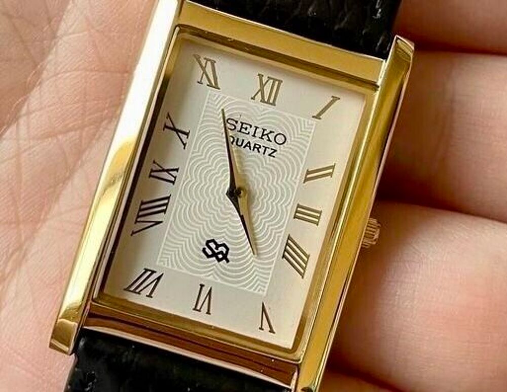Montre vintage hommage Seiko Tank neuve Bijoux et montres