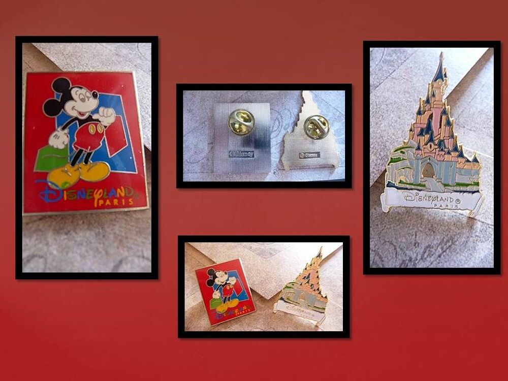 Deux Pin's Disney 