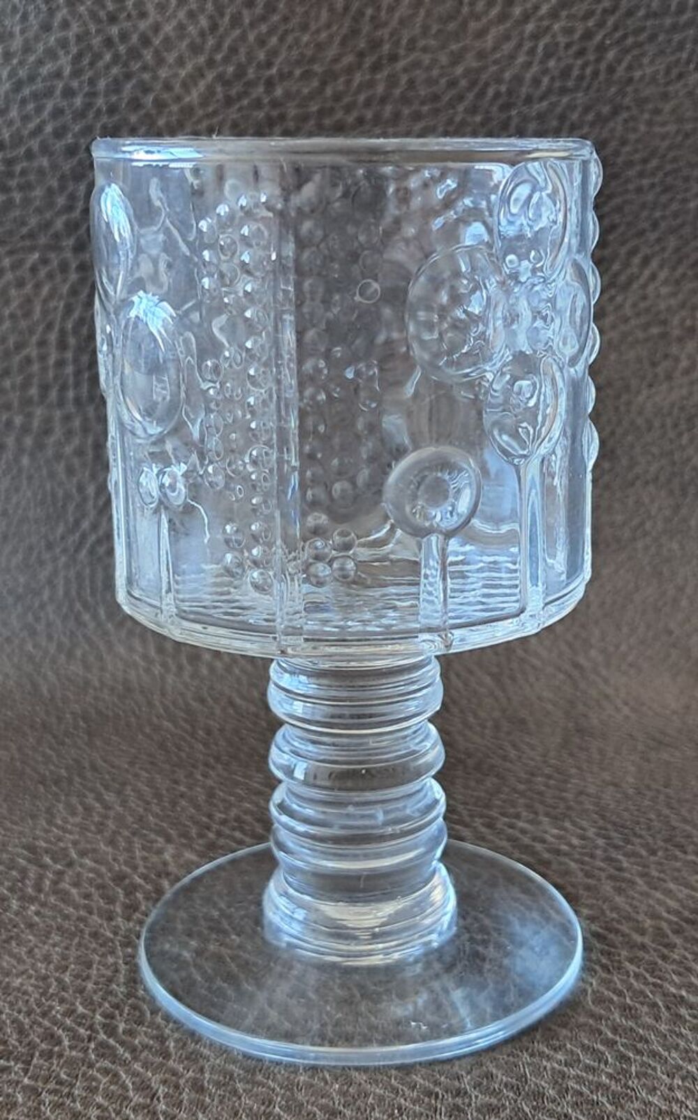 lot de 3 verres &agrave; liqueur Oiva Toikka s&eacute;rie Flora 