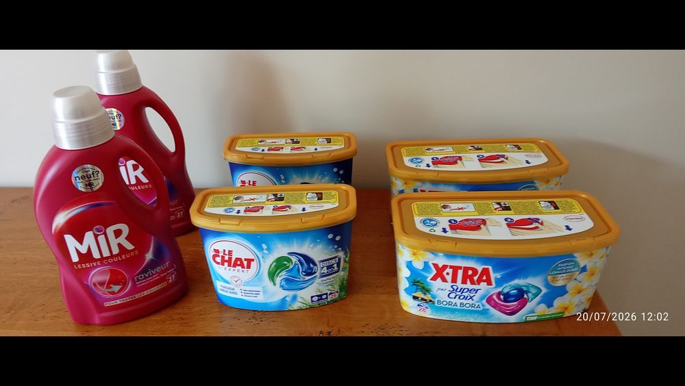 BIDONS DE LESSIVE NEUFS Bricolage