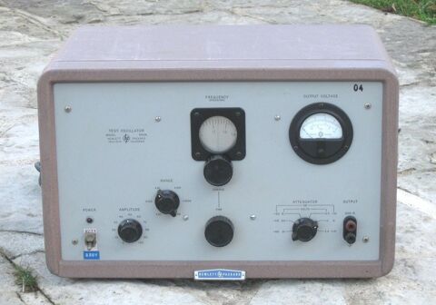 Test Oscillator Gnrateur Hewlett Packard 650A 180 Maule (78)