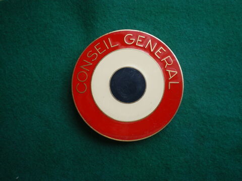 Cocarde du Conseil g�n�ral. 20 Caen (14)