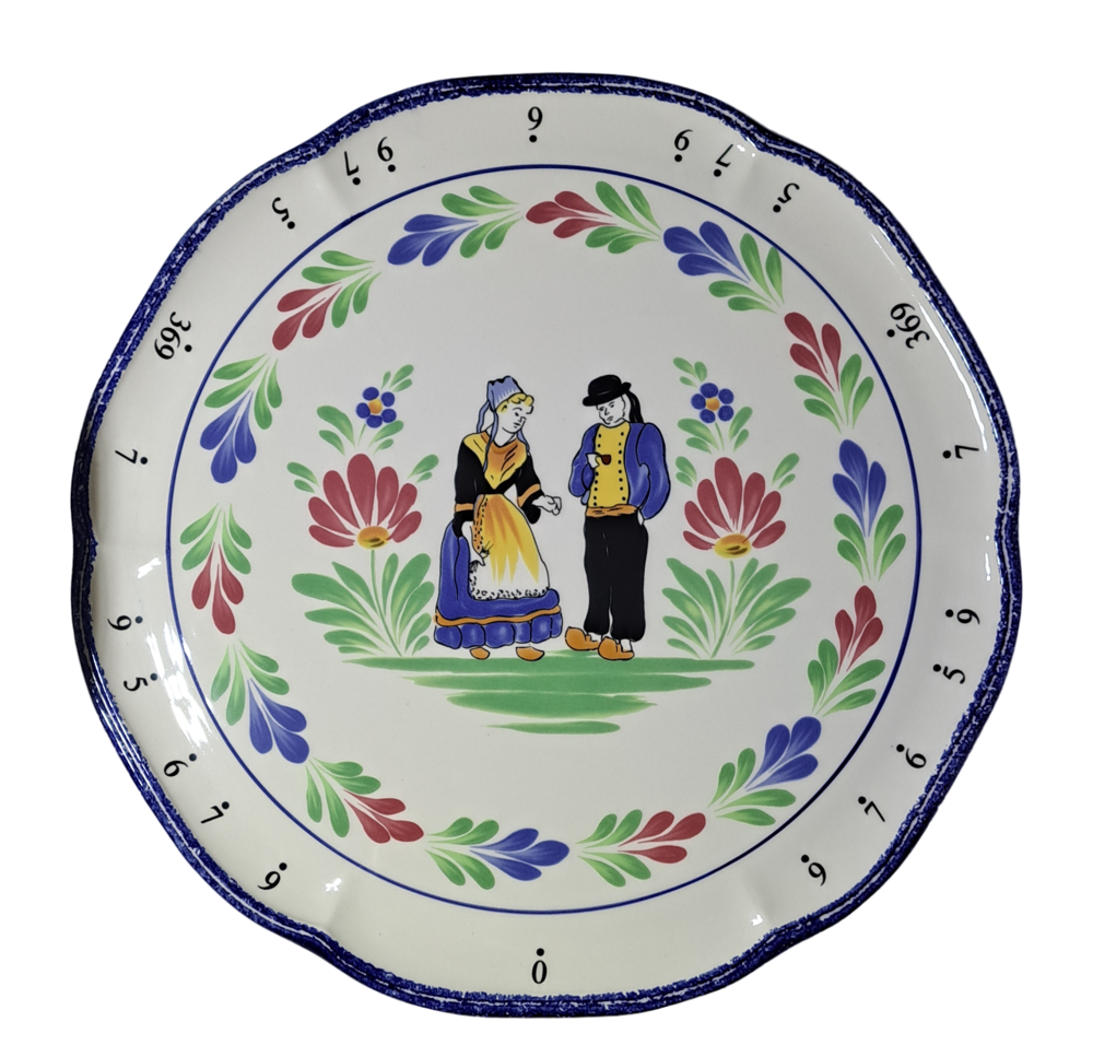 Grand plat &agrave; tarte. NEUF Electroménager