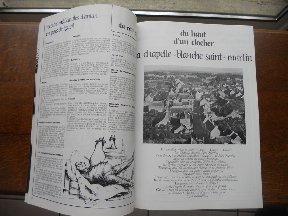 LE MAGAZINE DE LA TOURAINE.de oct 1982. No 4 Livres et BD