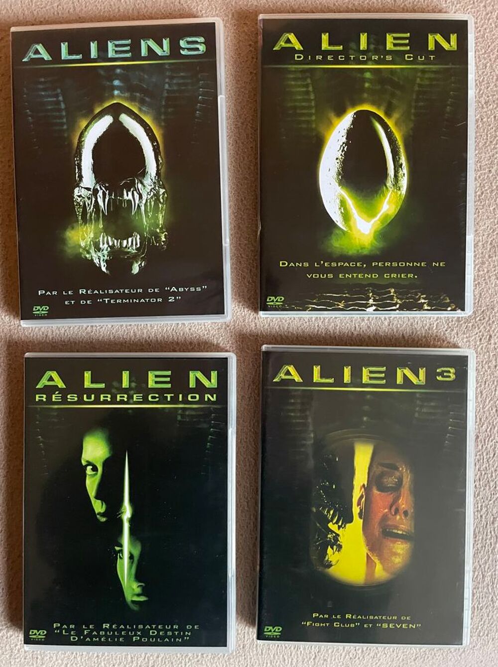 4 DVD "Alien" - 50 % pour 5 articles jusqu'&agrave; la mi mars DVD et blu-ray