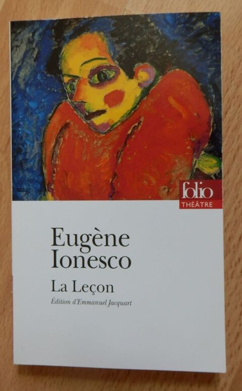 Livre : La leçon de Eugène Ionesco : NEUF Évry (91)