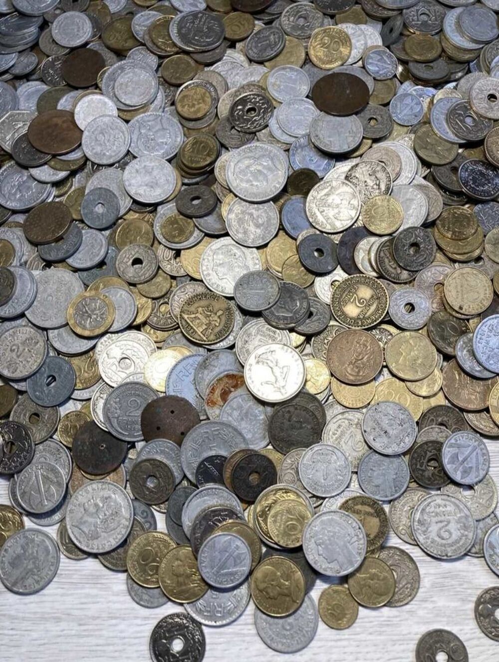 lot ancien francs 