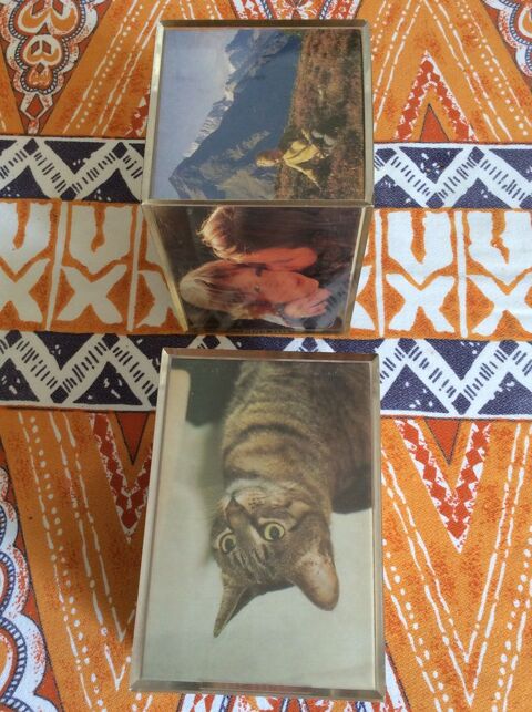 Cadres photos � poser Bac Design 1970 paire 25 Gif-sur-Yvette (91)